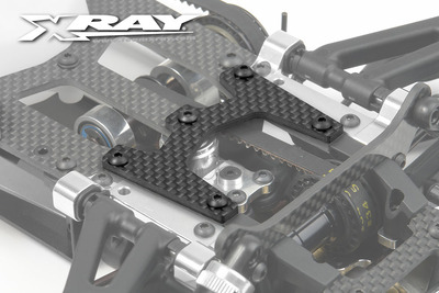 XRay Graphite Brace For Flex Radio Plate 2.5mm