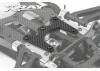 XRay Graphite Brace For Flex Radio Plate 2.5mm