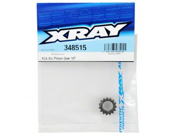XRay Xca Aluminium 7075 T6 Hard Coated Pinion Gear - 15T (1st)