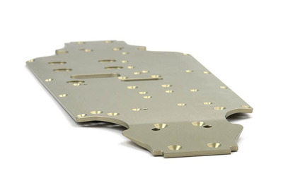 XRay Aluminium Chassis - Hardcoated Swiss 7075 T6 (3mm) - V2