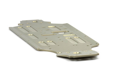 XRay Aluminium Chassis - Hardcoated Swiss 7075 T6 (3mm) - V2