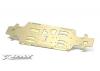 XRay XB808 11 Aluminium Chassis Long - Swiss 7075 T6 (3mm) - Hard Coated