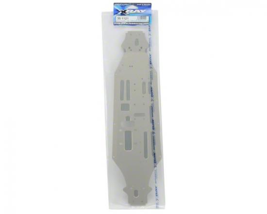 XRay GTXE Aluminium Chassis - Long - Hardcoated Swiss 7075 T6 (3mm)