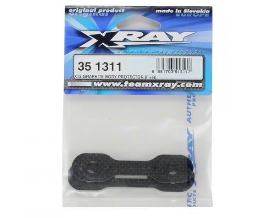 XRay GTXE Graphite Body Protector (F+R)