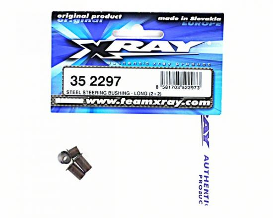 XRay Steel Steering Bushing - Long (2+2)