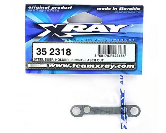 XRay Steel Susp. Holder - Front - Laser Cut