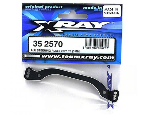 XRay Aluminium Steering Plate 7075 T6 (3mm)
