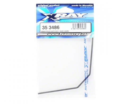 XRay XB808 Rear Anti-Roll Bar 2.6mm