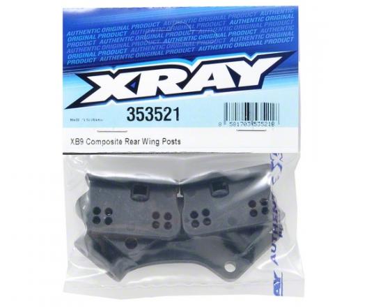 XRay XB9 Rear Wing Posts