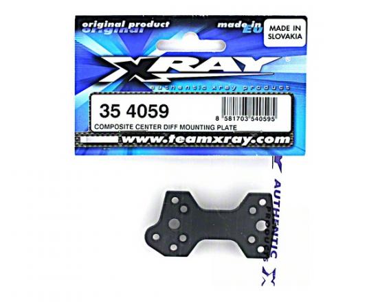 XRay Composite Center Diff Mounting Plate