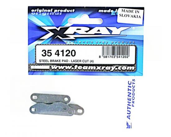 XRay Steel Brake Pad - Laser Cut (4)