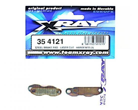 XRay Steel Brake Pad - Laser Cut - Hardened (4)