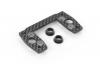 XRay Gtx Graphite Center Mounting Plate 2.5mm