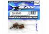 XRay Front/Rear Diff Outdrive Adapter (2) - Hudy Spring Steel