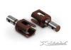 XRay Center Diff Outdrive Adapter - Lightweight - Hudy Steel (2)