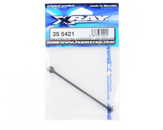 XRay XB808 Front Central CVD Drive Shaft - Hudy Spring Steel