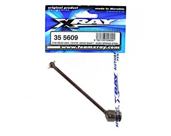 XRay CVD Rear Univ. Centr. Drive Shaft - Set - Hudy Spring Steel — image 2 of 2