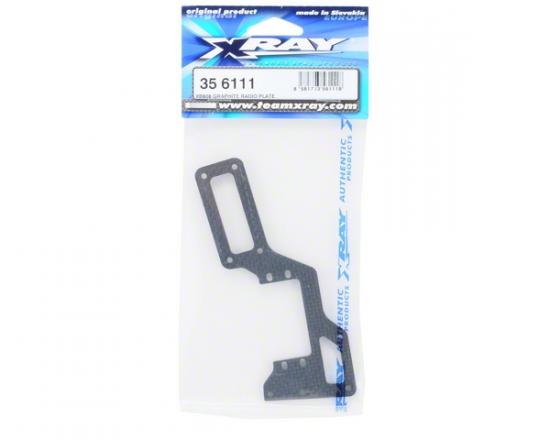 XRay XB808 Graphite Radio Plate — image 2 of 4