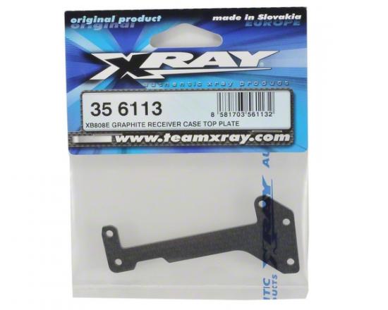 XRay XB808E Graphite Throttle Servo Top Plate