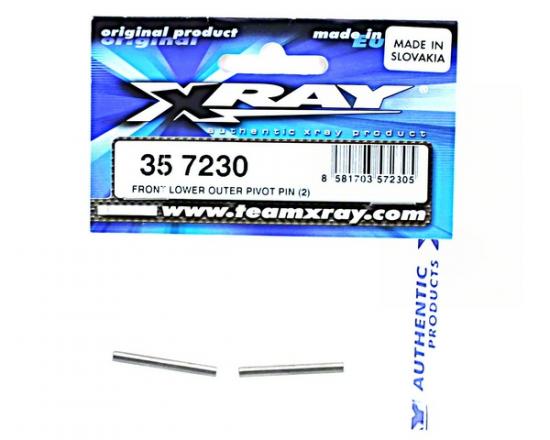 XRay Front Lower Outer Pivot Pin (2)