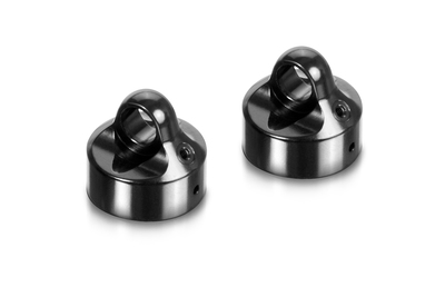XRay XB8 Aluminium Shock Cap Zero Rebound (2)