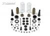 XRay XB808 Front Shock Absorbers + Boots Complete Set (2)
