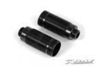 XRay XB9 Aluminium Front Shock Body - Hard Coated (2)
