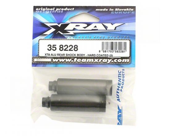 XRay GTXE Aluminium Rear Shock Body - Hard Coated (2)