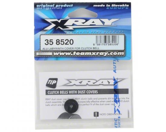 XRay Aluminium Labyrinth Dust Cover For Clutch Bell