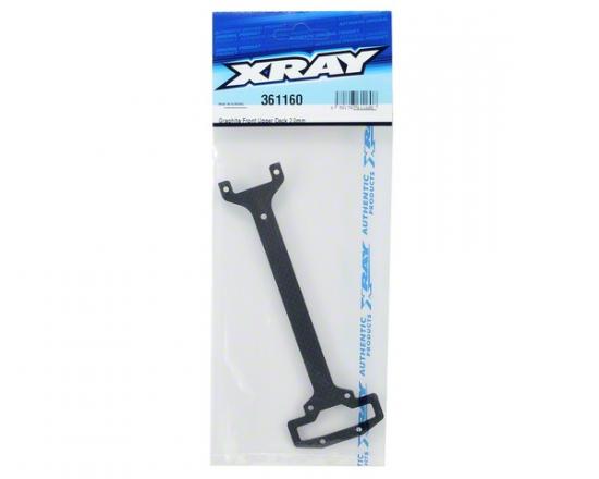 XRay Graphite Front Upper Deck 2.0mm