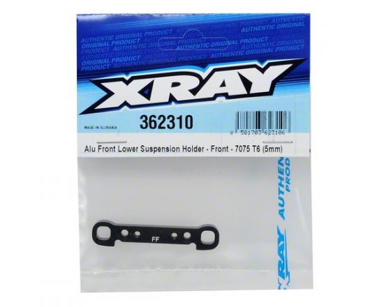 XRay Aluminium Front Lower Susp. Holder - Front - 7075 T6 (5mm)