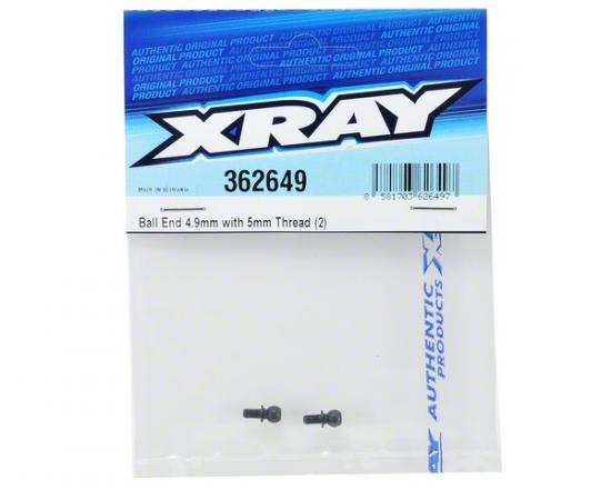 XRay Ball End 4.9mm With Thread 5mm (2)