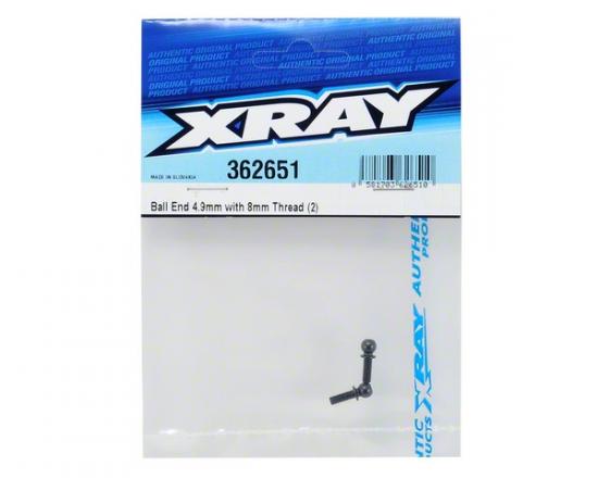 XRay Ball End 4.9mm With Thread 8mm (2)
