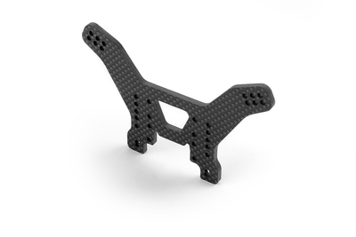 XRay XT4 Graphite Shock Tower Rear 3.5mm