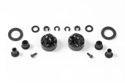 XRay Aluminium Shock Cap-Nut With Vent Hole (2)