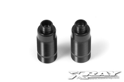 XRay Aluminium Front Shock Body - Hard Coated (2)
