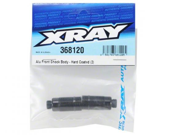 XRay Aluminium Front Shock Body - Hard Coated (2)