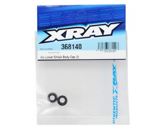 XRay Aluminium Lower Shock Body Cap (2)