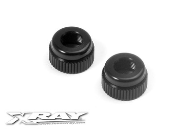 XRay Aluminium Lower Shock Body Cap (2)