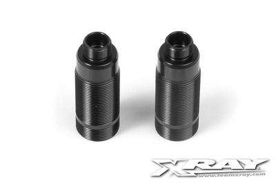 XRay Aluminium Rear Shock Body - Hard Coated (2)