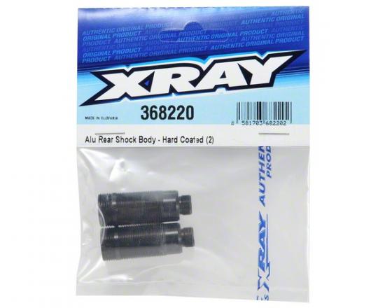 XRay Aluminium Rear Shock Body - Hard Coated (2)