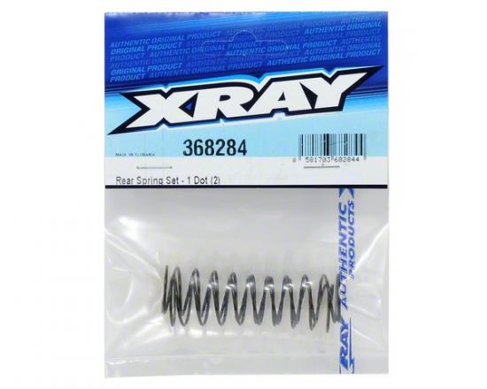 XRay Rear Spring Set C=0.35 - 1 Dot (2)