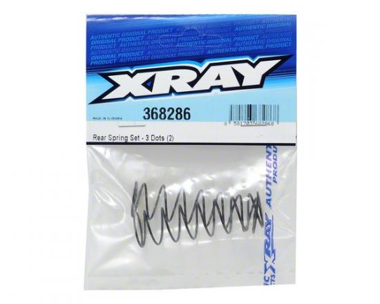 XRay Rear Spring Set C=0.45 - 3 Dots (2)