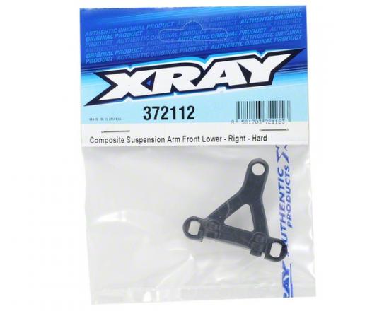 XRay Composite Suspension Arm - Front Lower - Right - Hard