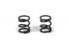 XRay Front Coil Spring 3.6X6X0.5mm; C=5.0 - Black (2)