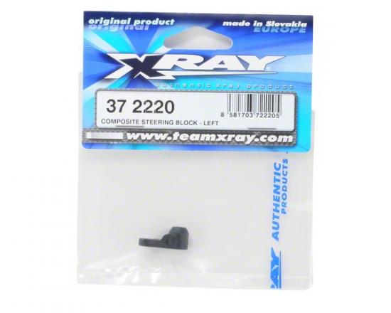 XRay Composite Steering Block - Left