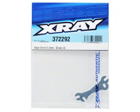 XRay Steel Shim 0.2mm - Silver (2)