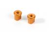 XRay Aluminium Eccentric Bushing 0.0mm - Orange (2)