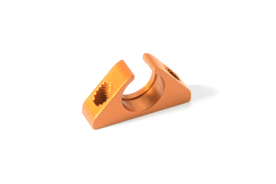 XRay X1 Aluminium Ball Bearing Anti-Roll Bar Holder - Orange