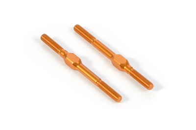 XRay Aluminium Adj. Turnbuckle M3X42 mm - Swiss 7075 T6 - Orange (2)